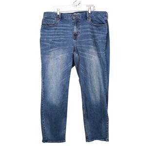 Old Navy Men's 40x30 Jeans Athletic Taper Flex Denim Blue Classic Casual Y2K